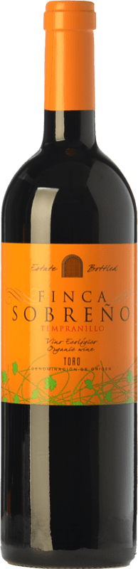 8,95 € Бесплатная доставка | Красное вино Finca Sobreño Ecológico Молодой D.O. Toro Органический