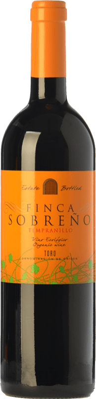 11,95 € Free Shipping | Red wine Finca Sobreño Ecológico Joven D.O. Toro Castilla y León Spain Tinta de Toro Bottle 75 cl