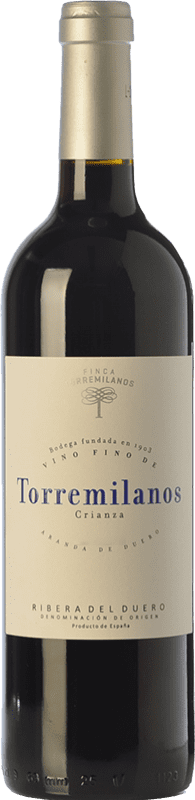 21,95 € | Red wine Finca Torremilanos Aged D.O. Ribera del Duero Castilla y León Spain Tempranillo, Cabernet Sauvignon Bottle 75 cl
