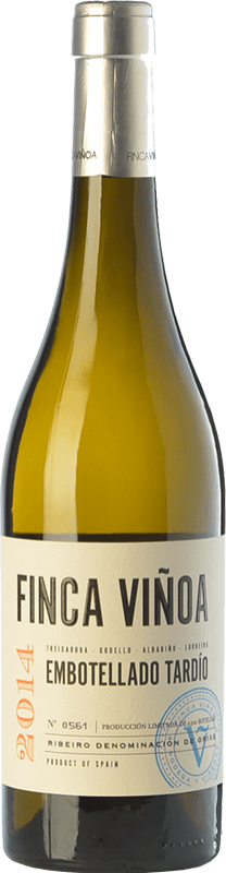 15,95 € | Vino blanco Finca Viñoa Embotellado Tardío D.O. Ribeiro Galicia España Godello, Loureiro, Treixadura, Albariño 75 cl