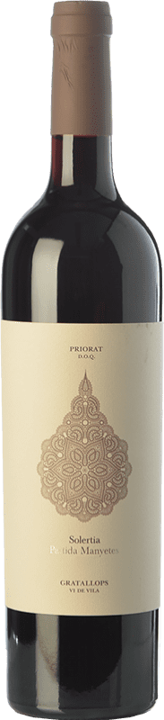 Envoi gratuit | Vin Rouge Finques de Manyetes Solertia Crianza D.O.Ca. Priorat Catalogne Espagne Syrah, Garnacha — Grenache, Cabernet Sauvignon 75 cl