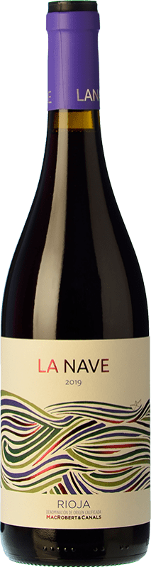 12,95 € | Red wine Laventura Lanave Tinto D.O.Ca. Rioja The Rioja Spain Tempranillo, Mazuelo, Grenache Tintorera 75 cl