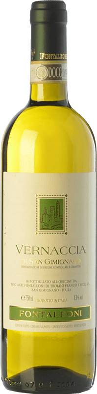 7,95 € Free Shipping | White wine Fontaleoni D.O.C.G. Vernaccia di San Gimignano Tuscany Italy Vernaccia Bottle 75 cl