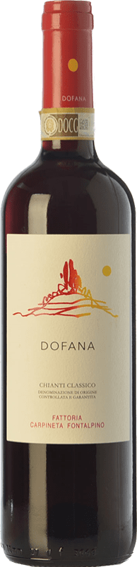 Бесплатная доставка | Красное вино Fontalpino Selezione Dofana D.O.C.G. Chianti Тоскана Италия Sangiovese 75 cl