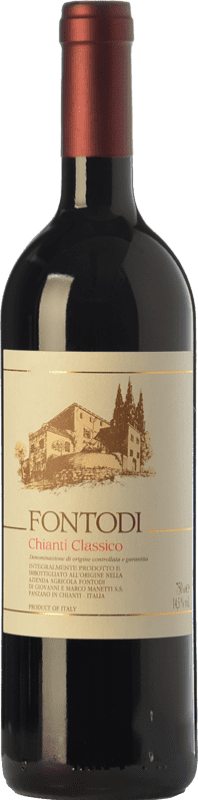 65,95 € Бесплатная доставка | Красное вино Fontodi D.O.C.G. Chianti Classico