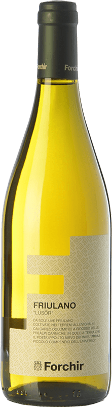 11,95 € | 白酒 Forchir Lusor D.O.C. Friuli Grave 弗留利 - 威尼斯朱利亚 意大利 Friulano 75 cl