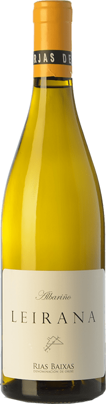15,95 € | Белое вино Forjas del Salnés Leirana старения D.O. Rías Baixas Галисия Испания Albariño 75 cl
