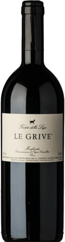 19,95 € Spedizione Gratuita | Vino rosso Forteto della Luja Le Grive D.O.C. Monferrato