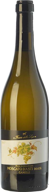 16,95 € | Сладкое вино Forteto della Luja Piasa San Maurizio D.O.C.G. Moscato d'Asti Пьемонте Италия Muscat White 75 cl