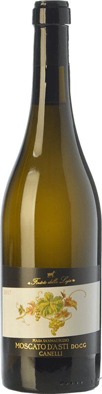 13,95 € Spedizione Gratuita | Vino dolce Forteto della Luja Piasa San Maurizio D.O.C.G. Moscato d'Asti