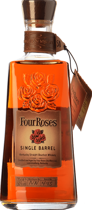 Envoi gratuit | Whisky Bourbon Four Roses Single Barrel Kentucky États Unis 70 cl