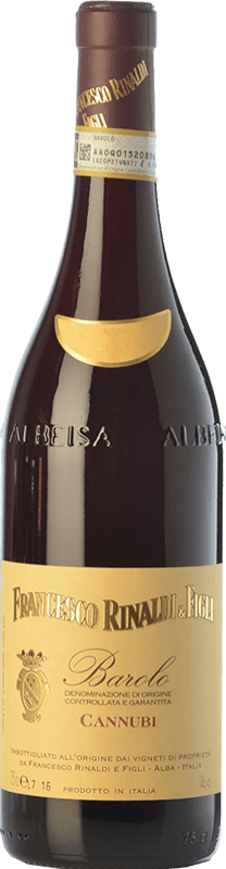 59,95 € | Red wine Francesco Rinaldi Cannubi D.O.C.G. Barolo Piemonte Italy Nebbiolo Bottle 75 cl