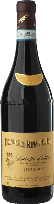 18,95 € | Красное вино Francesco Rinaldi Roussot D.O.C.G. Dolcetto d'Alba Пьемонте Италия Dolcetto 75 cl