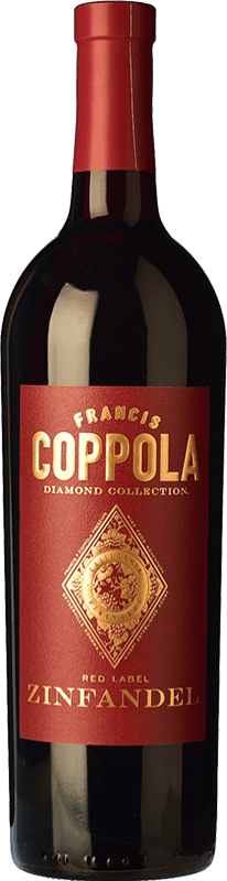 19,95 € 送料無料 | 赤ワイン Francis Ford Coppola Diamond Zinfandel 高齢者 I.G. California