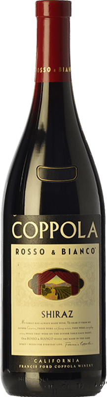 13,95 € | Red wine Francis Ford Coppola Rosso & Bianco Shiraz Aged I.G. California California United States Syrah, Petite Syrah 75 cl
