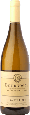 Franck Grux Les Grandes Coutures Chardonnay Bourgogne Crianza — Kurze Fassreifung 75 cl