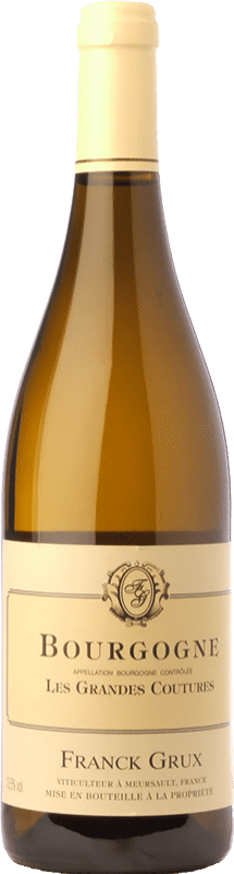 免费送货 | 白酒 Franck Grux Les Grandes Coutures 岁 A.O.C. Bourgogne 勃艮第 法国 Chardonnay 75 cl