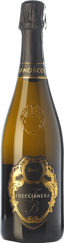 Envio grátis | Espumante branco Fratelli Berlucchi Freccianera Brut D.O.C.G. Franciacorta Lombardia Itália Pinot Preto, Chardonnay, Pinot Branco 75 cl