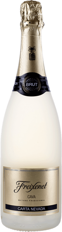 7,95 € | Blanc mousseux Freixenet Carta Nevada Brut D.O. Cava Catalogne Espagne Macabeo, Xarel·lo, Parellada 75 cl