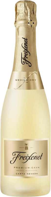 Envoi gratuit | Vin Mousseux Blanc Freixenet Carta Nevada Demi-Sec Demi-Sucré D.O. Cava Catalogne Espagne Macabeo, Xarel·lo, Parellada 75 cl