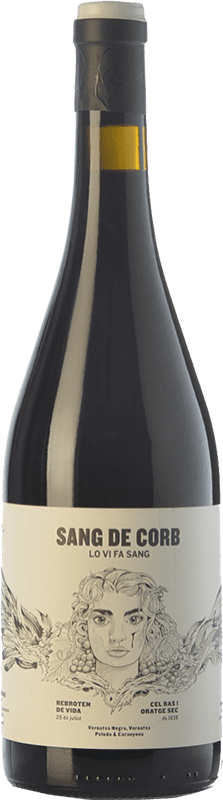 32,95 € 免费送货 | 红酒 Frisach Sang de Corb Negre 岁 D.O. Terra Alta