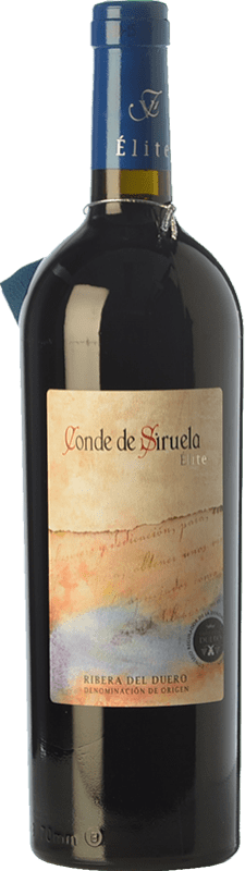 26,95 € | 红葡萄酒 Frutos Villar Conde Siruela Élite Crianza — 陈酿 D.O. Ribera del Duero 卡斯蒂利亚莱昂 西班牙 Tempranillo — 丹魄 75 cl