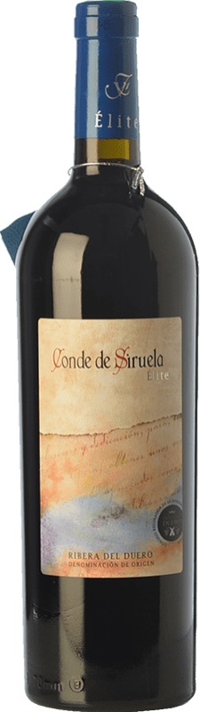 25,95 € 免费送货 | 红酒 Frutos Villar Conde Siruela Élite 岁 D.O. Ribera del Duero