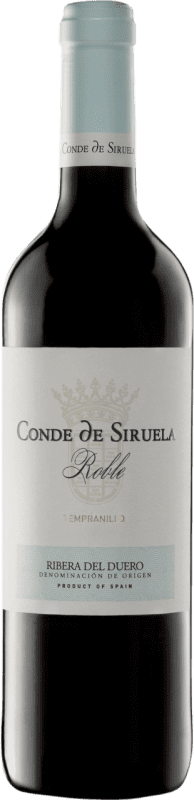 免费送货 | 红酒 Frutos Villar Conde Siruela 橡木 D.O. Ribera del Duero 卡斯蒂利亚莱昂 西班牙 Tempranillo 75 cl