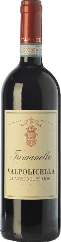 17,95 € Spedizione Gratuita | Vino rosso Fumanelli Classico Superiore D.O.C. Valpolicella