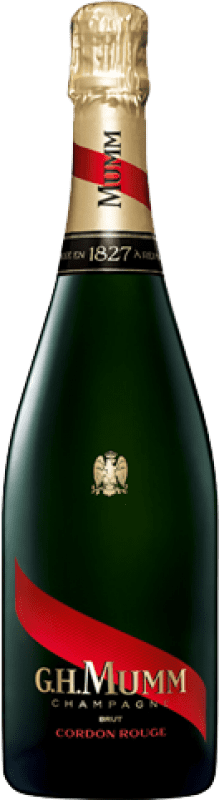 39,95 € | Белое игристое G.H. Mumm Cordon Rouge A.O.C. Champagne шампанское Франция Pinot Black, Chardonnay, Pinot Meunier 75 cl