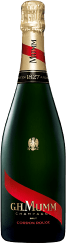 68,95 € Бесплатная доставка | Белое игристое G.H. Mumm Cordon Rouge A.O.C. Champagne