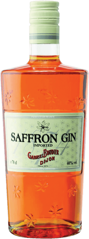 Бесплатная доставка | Джин Gabriel Boudier Saffron Gin Франция 70 cl