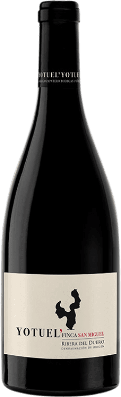 Бесплатная доставка | Красное вино Gallego Zapatero Yotuel Finca San Miguel Crianza — Крианса D.O. Ribera del Duero Кастилия-Леон Испания Tempranillo — Темпранильо 75 cl