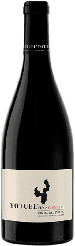 55,95 € Free Shipping | Red wine Gallego Zapatero Yotuel Finca San Miguel Crianza 2008 D.O. Ribera del Duero Castilla y León Spain Tempranillo Bottle 75 cl