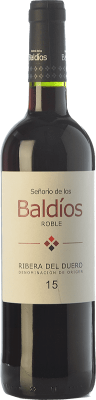 8,95 € Бесплатная доставка | Красное вино García de Aranda Señorío de los Baldíos Дуб D.O. Ribera del Duero