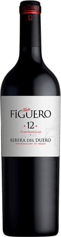 19,95 € | Red wine Figuero 12 Meses Aged D.O. Ribera del Duero Castilla y León Spain Tempranillo Bottle 75 cl