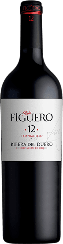 21,95 € | Vinho tinto Figuero 12 Meses Crianza D.O. Ribera del Duero Castela e Leão Espanha Tempranillo 75 cl