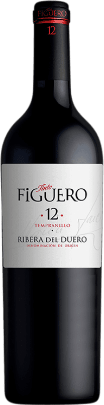 送料無料 | 赤ワイン Figuero 12 Meses 高齢者 D.O. Ribera del Duero カスティーリャ・イ・レオン スペイン Tempranillo 75 cl