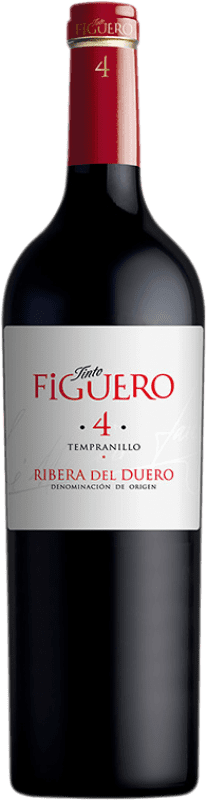 10,95 € | Red wine Figuero 4 Meses Joven D.O. Ribera del Duero Castilla y León Spain Tempranillo Bottle 75 cl