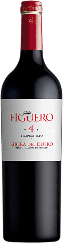 19,95 € 送料無料 | 赤ワイン Figuero 4 Meses 若い D.O. Ribera del Duero