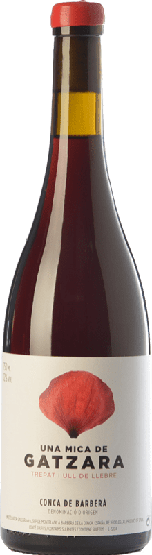 10,95 € | Красное вино Gatzara Una Mica молодое D.O. Conca de Barberà Каталония Испания Tempranillo — Темпранильо, Trepat — Трепат 75 cl