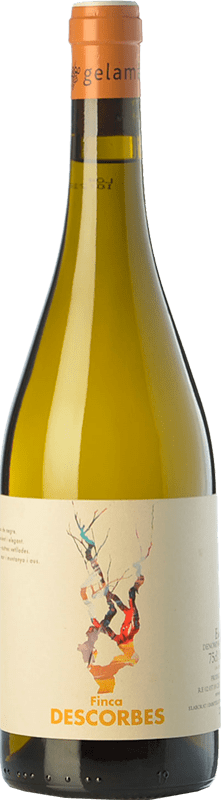 Envío gratis | Vino blanco Gelamà Finca Descorbes D.O. Empordà Cataluña España Macabeo 75 cl