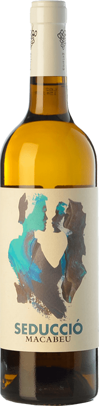 Envío gratis | Vino blanco Gelamà Seducció D.O. Empordà Cataluña España Macabeo 75 cl