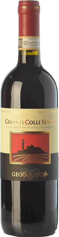 7,95 € | Red wine Geografico Colli Senesi D.O.C.G. Chianti Tuscany Italy Sangiovese, Canaiolo Bottle 75 cl