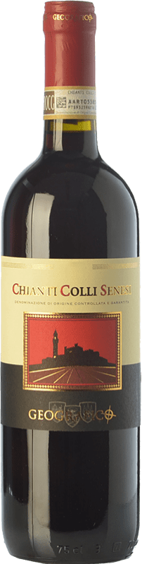 9,95 € | Vino rosso Geografico Colli Senesi D.O.C.G. Chianti Toscana Italia Sangiovese, Canaiolo 75 cl