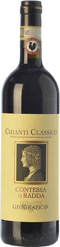 14,95 € Kostenloser Versand | Rotwein Geografico Contessa di Radda D.O.C.G. Chianti Classico