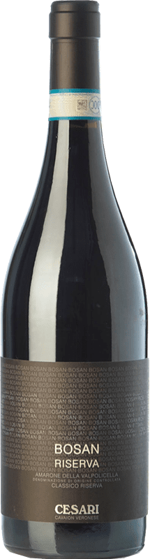 Envío gratis | Vino tinto Cesari Bosan D.O.C.G. Amarone della Valpolicella Veneto Italia Corvina, Rondinella 75 cl