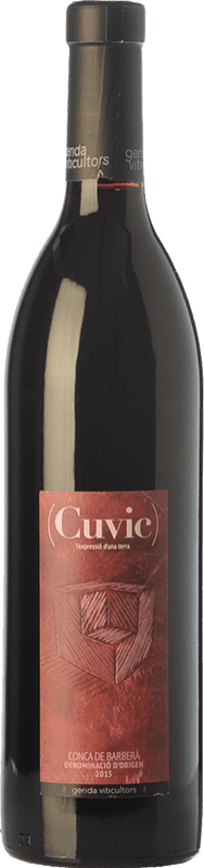 12,95 € Envio grátis | Vinho tinto Gerida Cuvic Crianza D.O. Conca de Barberà