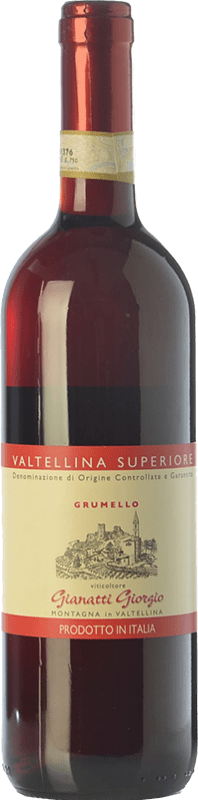 19,95 € | Красное вино Gianatti Giorgio Grumello D.O.C.G. Valtellina Superiore Ломбардии Италия Nebbiolo 75 cl