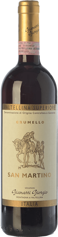 37,95 € | Красное вино Gianatti Giorgio Grumello San Martino D.O.C.G. Valtellina Superiore Ломбардии Италия Nebbiolo 75 cl